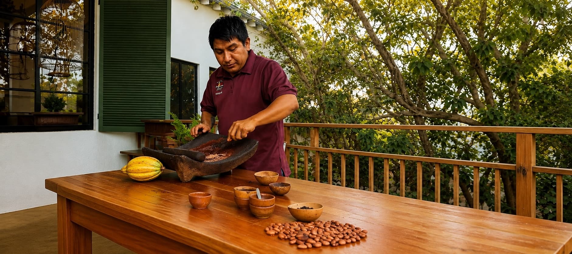 cacao-making